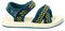 Jack Wolfskin Unisex Kinder Zulu Vc K Sandale, Dark Sea, 33 EU