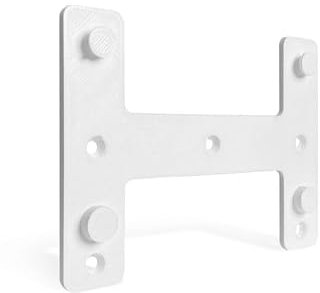Unsichtbare Wandhalterung für 2 Stück kompatibel mit Hue Bridge 2.1-3D gedruckt.