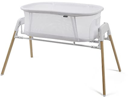 Nested Glide N Go, bedside crib, cradle, rocker, travel cot with mattress and carry bag