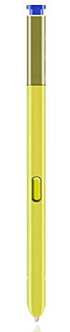 Stylet pour Samsung Galaxy Note 9 Stylet S Pen Tactile pour écran, Crayon Multifonction de Remplacement sans Bluetooth (Jaune)