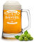 Bierkrug Maßkrug mit Wunschgravur - 0,3 Liter Bierglas mit Henkel - ideal für Pils - Geschenkidee für Männer - Geburtstagsgeschenk - für Weihnachten und Jubiläum - Vatertagsgeschenk - Beer