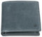 ANTONIO VALERIA Ben Vintage Blue Leather Wallet for Men