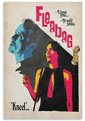 FGRID Vintage-Poster für minimalistische TV-Serie, Fleabag-Poster, Leinwand, Gemälde, Poster und Drucke, Wandkunst, Bilder für Wohnzimmer, Schlafzimmer, Dekoration, 30 x 45 cm, ungerahmt