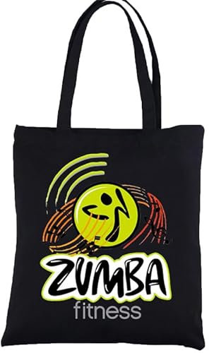 keephen Sac en toile Sac fourre-tout en coton Zumba personnalisé avec poignée Sacs fourre-tout Shopping Acheteurs respectueux de l’environnement