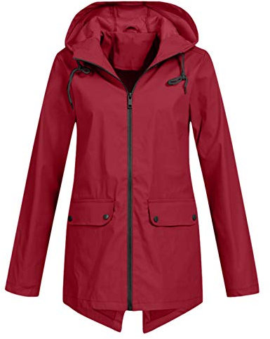 Giacchino Corto Donna Rosa Coprispalle Color Argento Giubbino Impermeabile Leggero Trench Classico - Black Friday 2023 Prime Deals October 11-12 Tiktok Trend Items