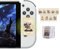 Set mit 9 Mini-NFC-Karten, kompatibel mit Monster Hunter Rise on Switch. Enthalten sind Magnamalo, Palamute und Palico