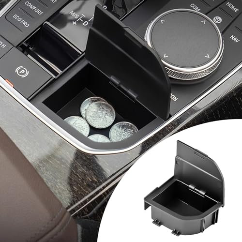 KUNGKIC Auto-Schalthebel-Aufbewahrungsbox Innenraum Zubehör Änderung Maßgeschneiderter Für BMW 1 3 4 Serie X3 X4 X5 X6 X7 Z4 F40 F44 G20 G21 G26 G01 G02 G05 G06 G07 I4 I3 Mittelkonsolen-Ablagefach