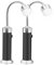 MODOAO 2 Pack 360 Grad Verstellbare BBQ LED Grill Lichter mit Magnetischer Basis und 9 LED Birnen, Batteriebetrieben, Outdoor Grill Lichter für Outdoor Camping, Picknick, Garage