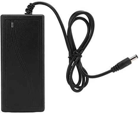 Cargador Adaptador de 24V 3A, Carcasa ABS, Entrada de 100-240V 50/60Hz con Protección contra Sobrecorriente, Salida DC 24V 3A para Monitor LCD