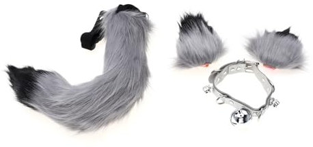 LIFKOME Elegantes Und -set Cosplay-performance -ohr-ornament Glockenkragen Für Die Bühne