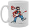 Coralgraph Inc Taza de cerámica de 325 ml MG6555 con guitarra eléctrica Mr – para músicos y amantes de la música