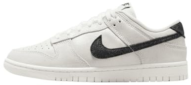 Nike Women's Dunk Low Sneakers, White/Black-team Red, 7.5 UK