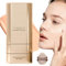Beauty Foundation Stick, 2 in 1 Beauty Foundation, Multi-use Foundation Stick Makeup with Brush, Foundation Makeup for All Skin Types, Longwear Natural Finish (Natural Color, 20g)
