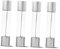 SEWOART Glass Tube Microwave Oven Replacement High Fuse Tubes for Electrical Repair and Appliance Use