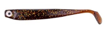 ZECK - Angelköder, Kunstköder, Gummifisch - Zander Gummi | 12cm - Motoroil | 3 STK.