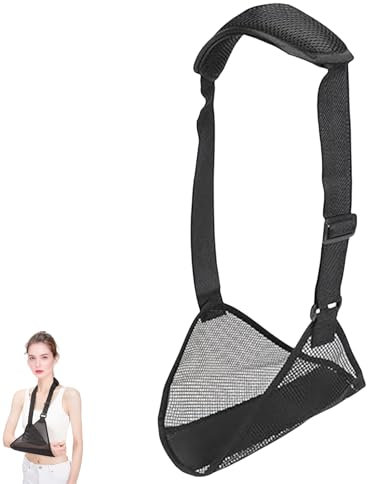 ClcIosis Écharpe de bras droit pour bras gauche, bandage d'épaule pour douche droite/gauche, stabilise le coude