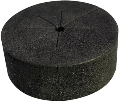 100 Pieces Plant Floral Foam for Pots Durable and Soft Hydroponics Floral Foam Garden Floral Foam Plants Pots Foam Black