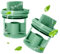 Filtre à peluches (2 pièces) Pour Machine à Laver à Tambour Siemens Bosch, Bouchon Vidange Machine a Laver Rechange Compatible avec Plusieurs Modèles (Vert)