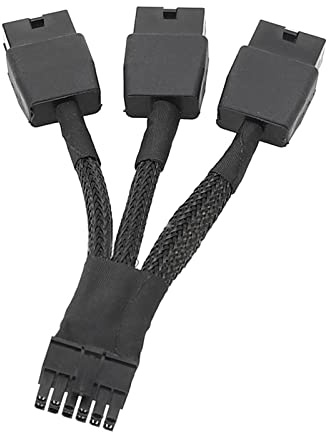Xuancai 18AWG 3x8pin PCI-e auf 12pin PCI-e 12VHPWR Stecker für NVIDIA Ampere RTX 3060ti 3070 3080 3090 RTX 12Pin GPU Kabel