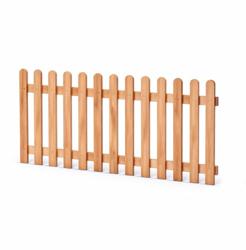 Gartenpirat Holzpaket Lattenzaun Lärche Typ A Länge 180 cm Höhe 120 cm