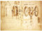 Meishe Art Leonardo da Vinci, Poster, Kunstdruck, Wandkunst, Skizze, Zahnräder, Hygrometer, Kran, Leiter, Codex Atlanticus von Leonardo da Vinci, Reproduktion