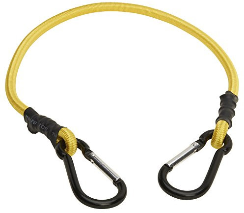 Keeper - 24” Carabiner Bungee Cord, 2 Pack - UV and Weather-Resistant