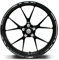 Felgenrandaufkleber Speed Design 12 Teilig Komplett-Set -Finest Folia passend für 17 Zoll & 16 18 19 Felgen Motorrad Auto Fahrrad MR002 (Silber)