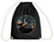 Spreadshirt Phantastische Tierwesen Niffler mit Münze Geschenk Turnbeutel, One size, Schwarz