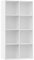 vidaXL Libreria/Credenza Scaffali Versatile Decorativa Mobiletto Arredo Casa Mensole Libri a Giorno Espositore Bianco 66x30x130 cm in Multistrato