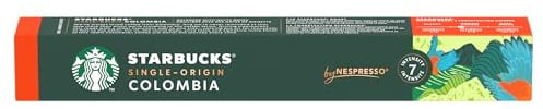 Starbucks - Colombia Espresso - Kaffeekapseln - einzigartiger Ursprung und einzigartiger Geschmackskaffee - Intensität 7 - 10 Kapseln