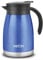 Milton Insulated Jug Coffee Carafe 27 oz Thermosteel Water Coffee,Tea Flask- Double Wall Vacuum Insulated, 304 Stainless Steel Hot Beverage Dispenser-Thermal Carafe AirPot Blue (800 ml)