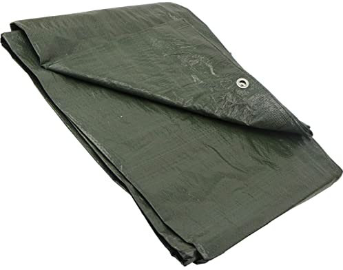 GARDENIX Bâche de Protection Multi-usages Vert 90 g/m² (3 m x 5 m)