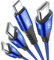 Cavo USB-C a USB-C [100 W, 2 pezzi 3 m], USB C [20 V/5A] Cavo di collegamento a fili saldati per MacBook, MacBook Pro, MacBook Air/iPad Pro 2019/2018, Pixel 3, Samsung Note 20 laptop tipoc