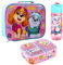 Zawadi Global Paw Patrol Kids Childrens Lunch Box Set – Insulated Lunch Bag, Multicompartment Lunch Box & 540ml Water Bottle - School Travel Lunch Food Set, BPA Free