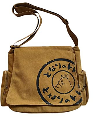 BXCNCKD Herren Koreanische Canvas Tasche Herren Umhängetasche Männer Große Kapazität Computer Casual Tasche, Braun, Einheitsgröße