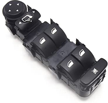 DKAEUK CTWS004 Interruptor elevalunas eléctrico para Cit.roe.n C5 I (DC_) 2001-2004, C5 II (RC_) 2004, PEU.GEO.T 807 2002-2008 OE # 6554.HQ