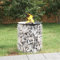 INLIFE 153558 Brasero gabion en fer galvanisé Ø 50 cm 4,4 kg