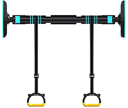 Samnuerly Klimmzugstangen Tragbarer Fitness-Reckstangen-Hebering, Türkorridor-Edelstahl-Krafttrainingsstange, 95-120 cm, Lager 250 kg