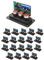 ISTOVO 20X Bluetooth Verstärker Power Audio Board 20Wx2 Stereo Amp Sound Amplifiers AUX U Disk Decoder Treble Bass Anpassung