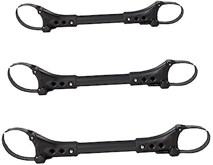 Toyvian 3pcs Twin Stroller Connector Clips Universal Baby Pushchair Connector Adjustable Infant Stroller Connection Accessories for Outdoor Use