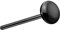 PIERCINGLINE Titan Aufsatz mit Push Pin DISC OHNE Labret Stecker Piercing Ohr Helix Tragus Conch Schwarz 3 mm