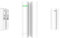 Rilevatore Di Apertura Magnetico Bianco Ajax Doorprotect Plus 38101 AJDPP DPP