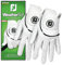 FootJoy WeatherSof Damen Golfhandschuh, Weiß, 2er-Pack