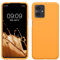 kwmobile Carcasa Compatible con Motorola Moto G54 5G Funda - Case TPU y Silicona antigolpes - Apto Carga inalámbrica - Naranja afrutado