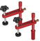 2 Pack Bench Dog Clamp, 19mm/20mm Dog Hole Clamp, Adjustable MFT Bench Clamps Aluminum Fast Hold Down Clamps, Workbench Clamp Bench Dog for Woodworking (19mm)