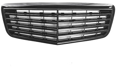RoOfys Frontgrill kompatibel for Mercedes Benz E-Klasse W211 E350 E320 E500 E550 2007 2008 2009 Frontstoßstange Racing Grill Tuning-Zubehör