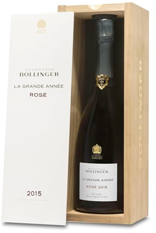 Bollinger La Grande Anneé Rosé 2015 Champagner in Holzkiste (1x0,75l)