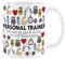 Purely Home Personal Trainer Mug - Humourous Gym Trades Funny Novelty Gift - Tea/Coffee Hot Drinks Ceramic Cup Present for Exercise Fans