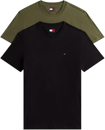 Tommy Jeans Herren Tjm Xslim 2pack Jersey Tee Ext Dm0dm20687 Other Tops