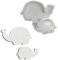 Stampo in silicone riutilizzabile a forma di elefante strumenti per la creazione di figurine animali per figurine in cemento cemento e realizzazione di stampi in silicone per uso alimentare
